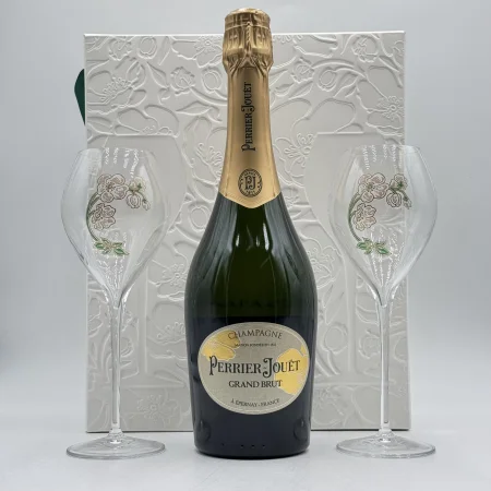 Perrier Jouet Grand Brut (Cofanetto con 2 calici) - Perrier Jouet