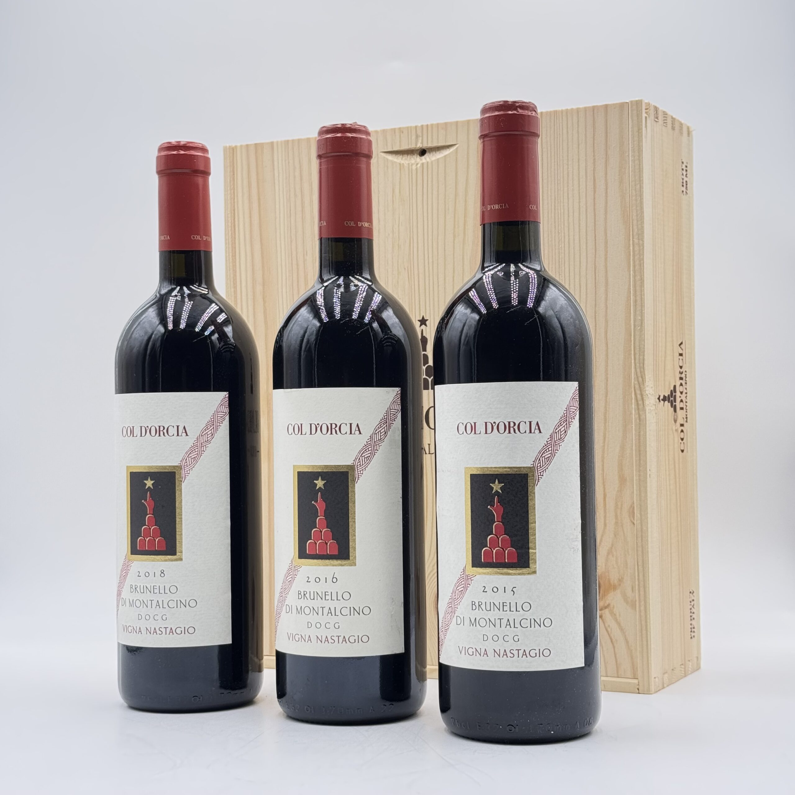 Kit Brunello Di Montalcino 2015-2016-2018 "Vigna Nastagio" - Col D'orcia