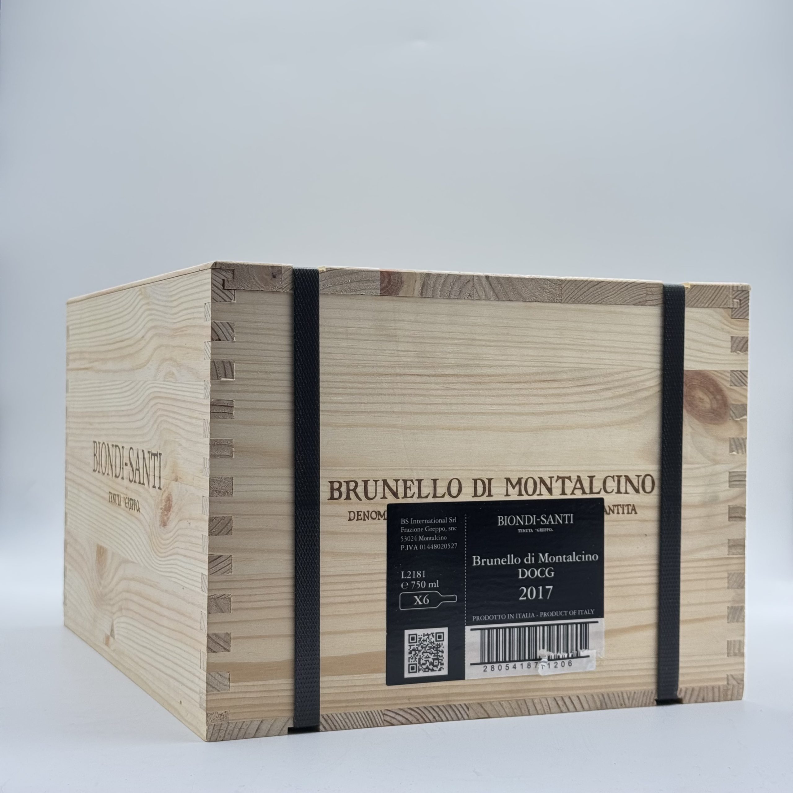 Brunello di Montalcino Biondi Santi 2017 OWC x6 - Biondi Santi