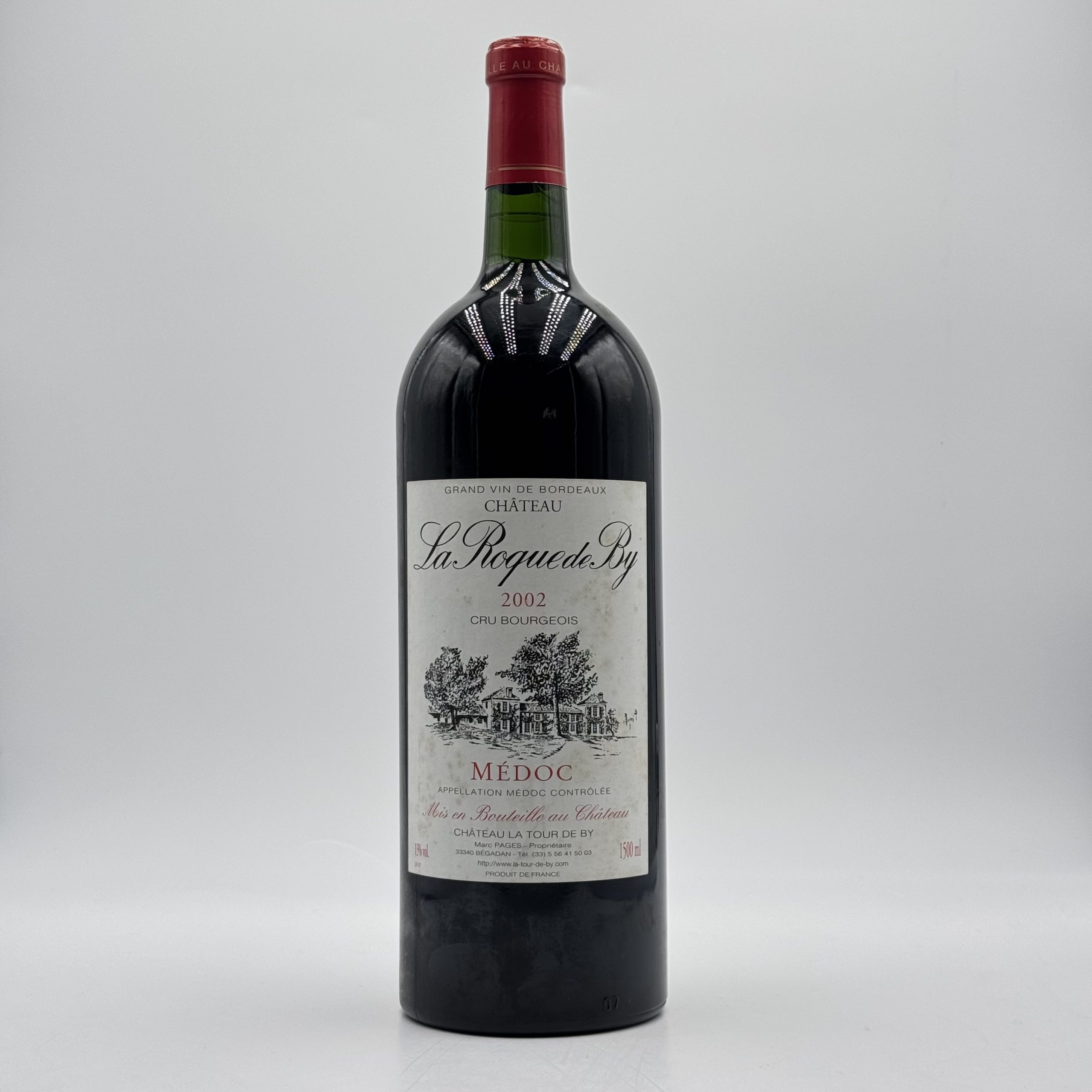 Chateau "LA ROQUE DE BY" Médoc 2002
