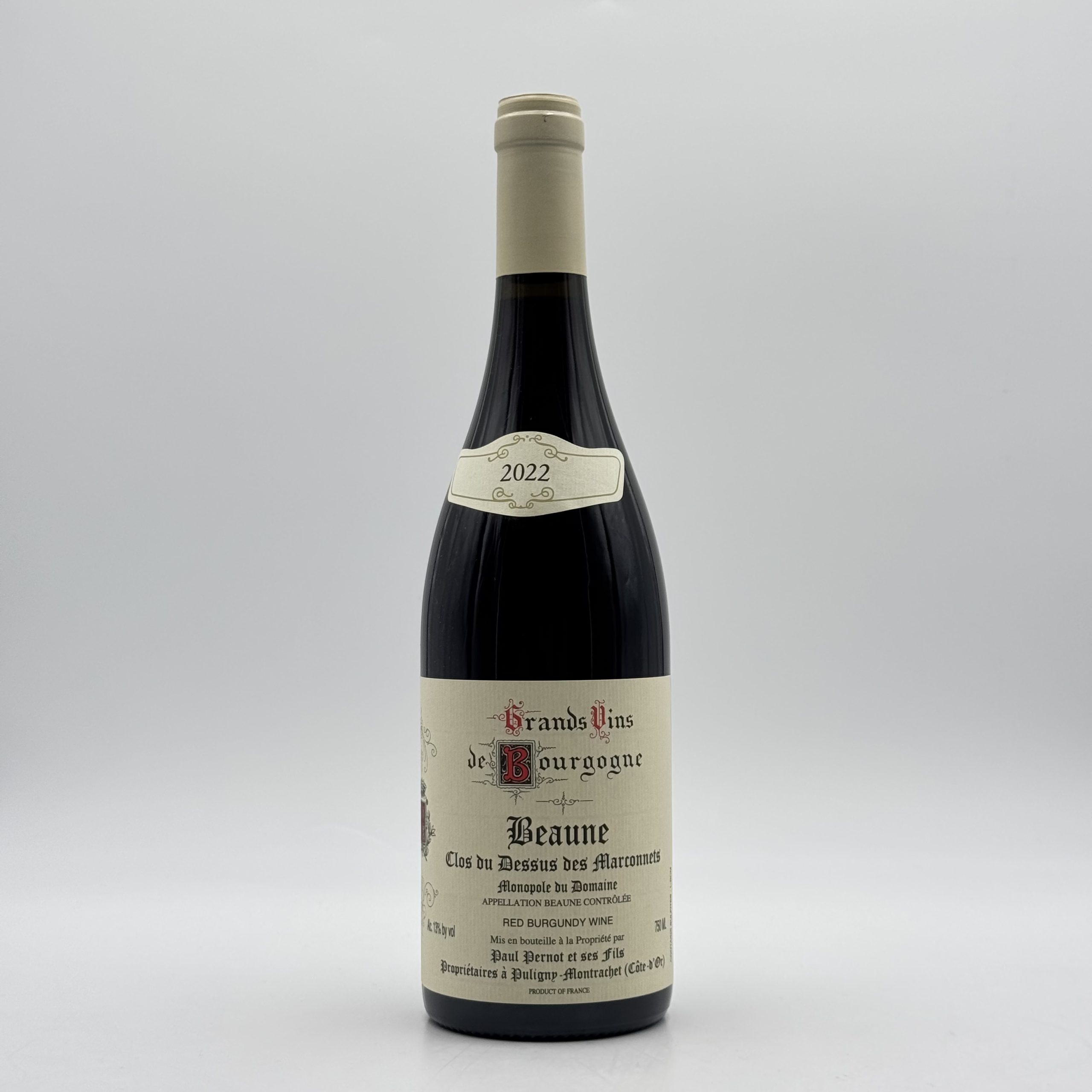 Beaune Clos du Dessus des Marconnets 2022 - Pernot Paul