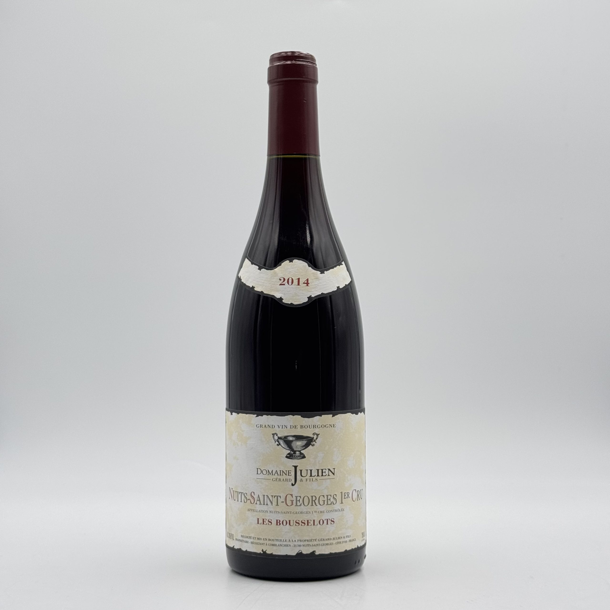 1ER CRU Nuits Saint Georges Rouge 2014 - JULIEN ETIENNE & GERARD