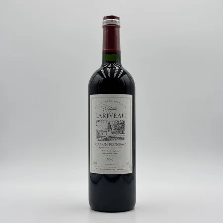 Chateau "DE LARIVEAU" Canon Fronsac Rouge 2002