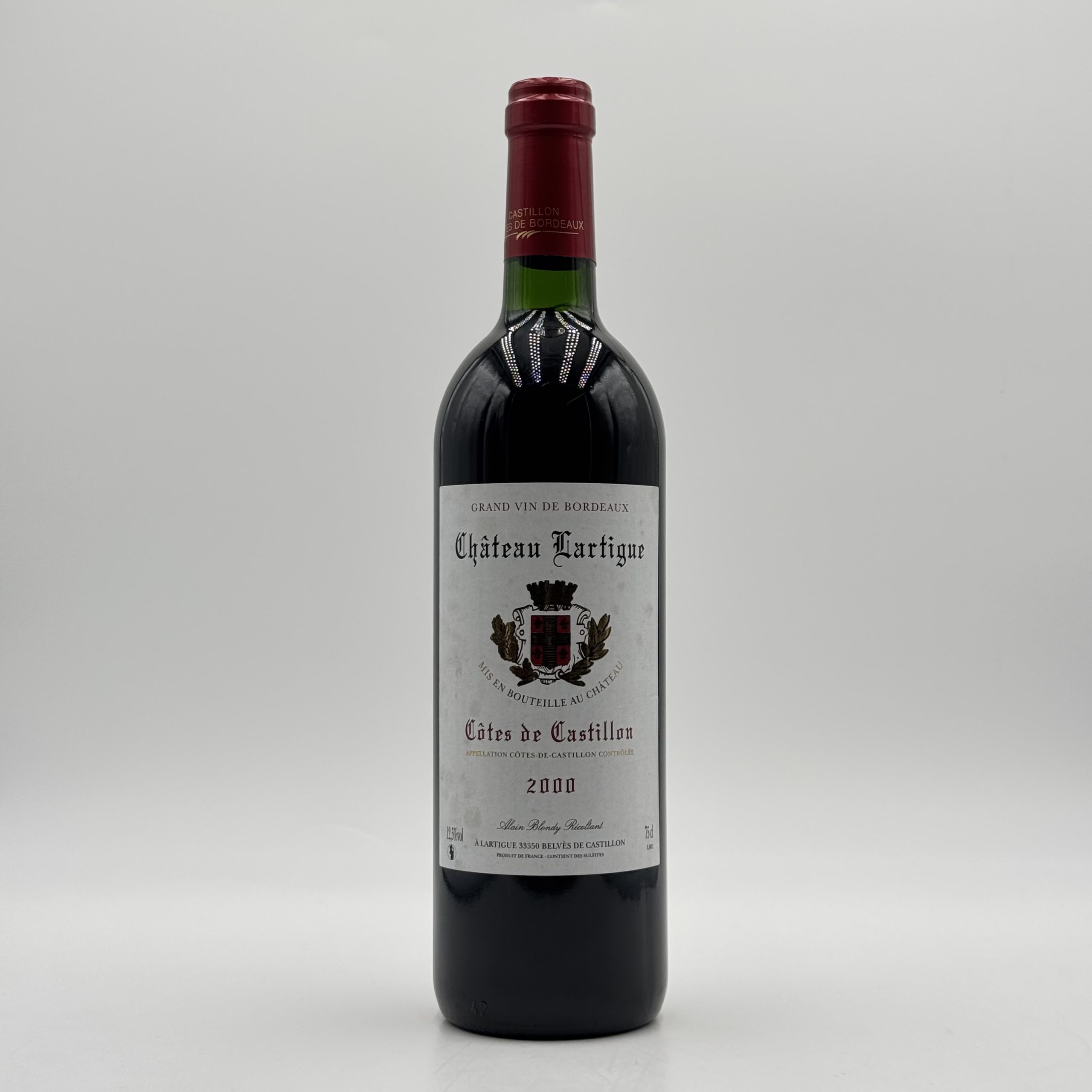 Chateau LARTIGUE "Castillon Cùtes" 2000